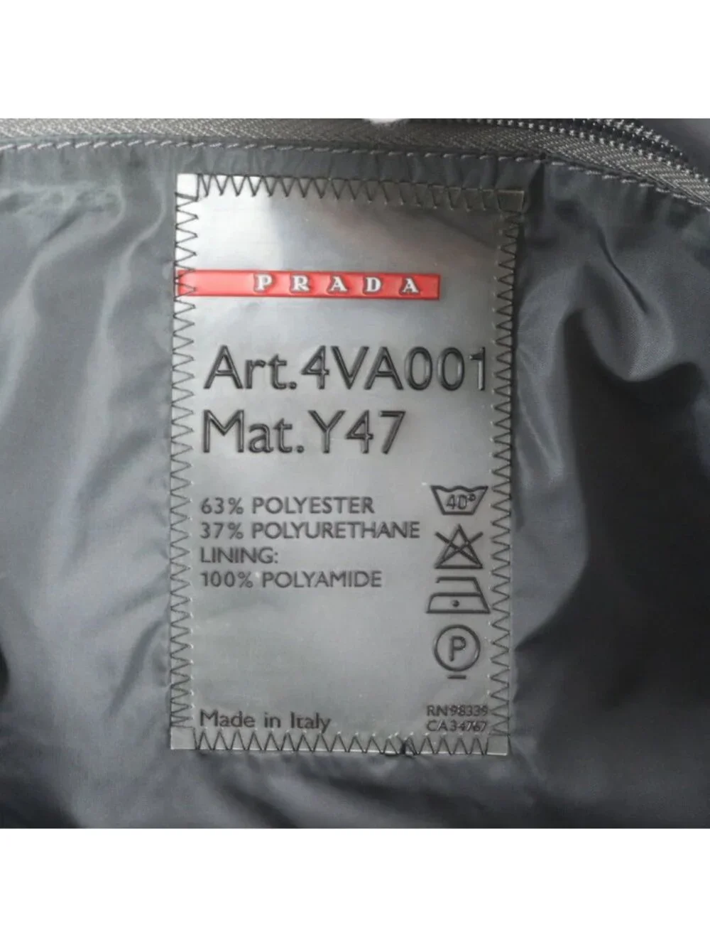 Prada Sport Shoulder Bag Crossbody Messenger Business Black